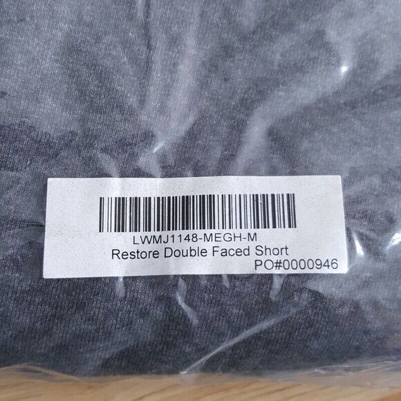 LUNYA Womens Shorts Medium Gray Pull On Sweat Bermuda Pockets DOUBLE FACED $148 - Picture 11 of 11